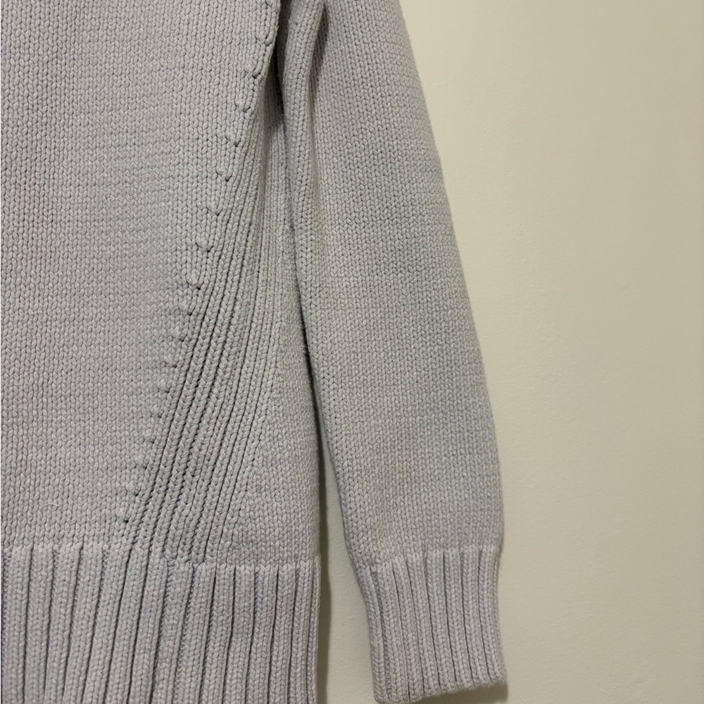 J CREW ALWAYS 1988 Rollneck Sweater Gray Cotton Size XS - Picture 8 of 14